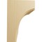 Ekena Millwork 5 1/4"W x 4"D x 6"H Clarksville Bracket, Alder BKTW05X04X06CVAL - alternate 2
